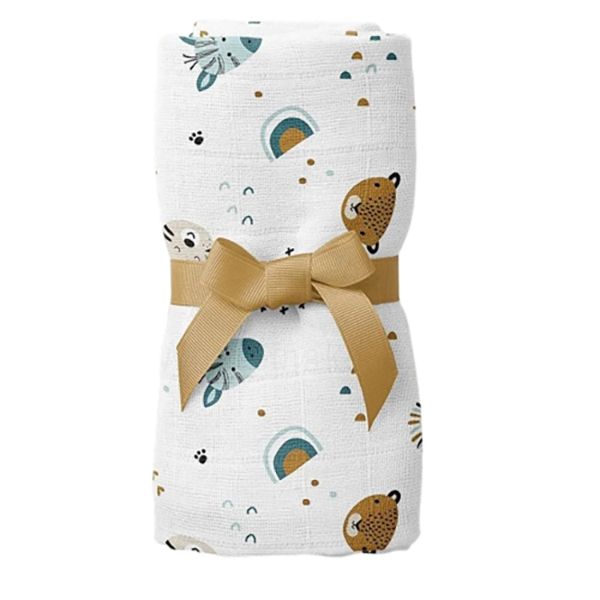 ملحفه کودک ویپو مدل zebra سایز 100x75 سانتی متر